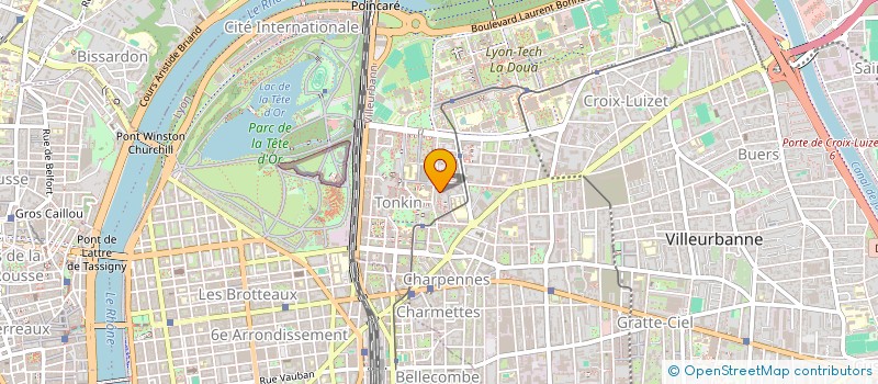 localisation de l'entreprise MONSIEUR KARIM BOUAFIA  VILLEURBANNE