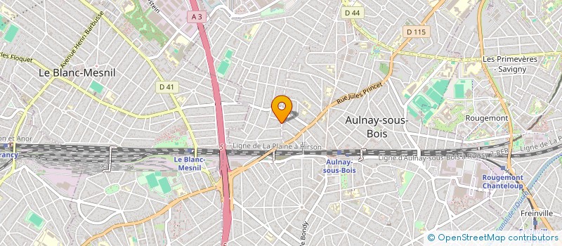 localisation de l'entreprise MONSIEUR KARIM BOUAIADI à AULNAY-SOUS-BOIS