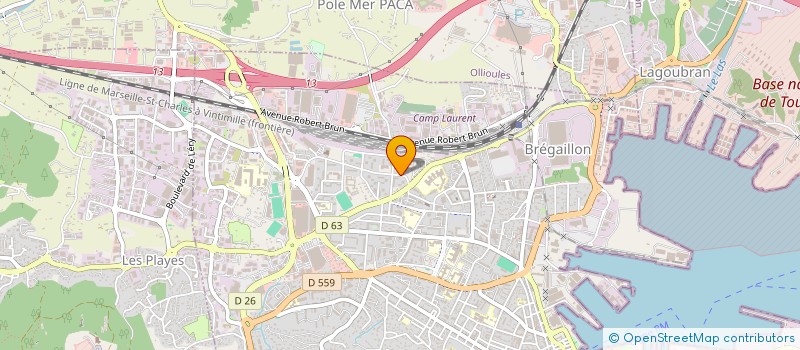 localisation de l'entreprise MONSIEUR KARIM BOUAKSA  LA SEYNE-SUR-MER