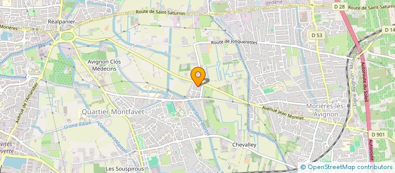 localisation de l'entreprise MONSIEUR KARIM BOUASLA  AVIGNON