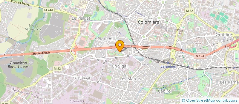 localisation de l'entreprise MONSIEUR KARIM BOUASRIA à COLOMIERS