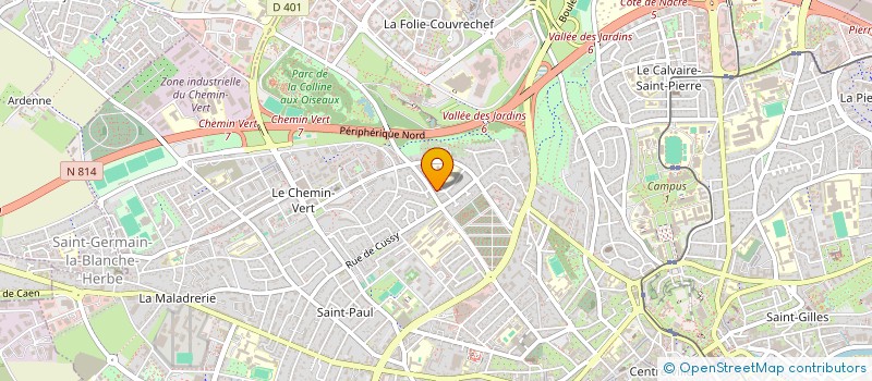 localisation de l'entreprise MONSIEUR KARIM BOUBAKER à CAEN