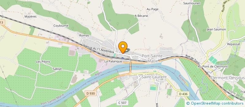 localisation de l'entreprise MONSIEUR KARIM BOUCHANFOUR  PORT-SAINTE-MARIE