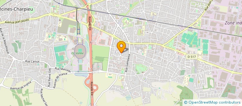 localisation de l'entreprise MONSIEUR KARIM BOUGUERRA  VAULX-EN-VELIN