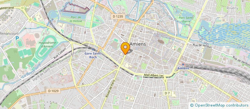 localisation de l'entreprise MONSIEUR KARIM BOUHADJA à AMIENS