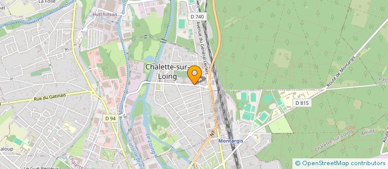 localisation de l'entreprise MONSIEUR KARIM BOUHALOUS à CHALETTE-SUR-LOING