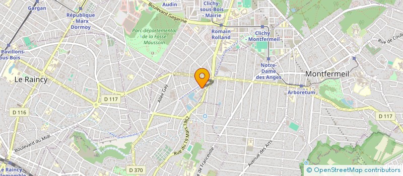 localisation de l'entreprise MONSIEUR KARIM BOUHASSOUNE à GAGNY