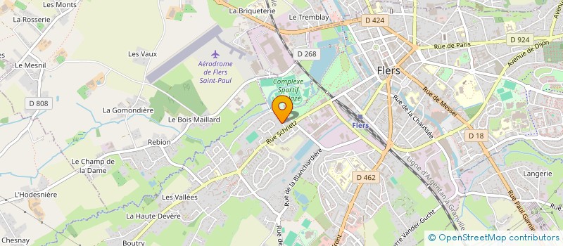 localisation de l'entreprise MONSIEUR KARIM BOUKMOUCH à FLERS