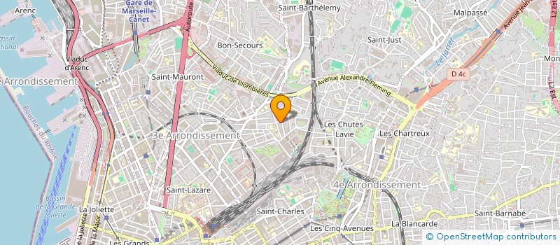 localisation de l'entreprise MONSIEUR KARIM BOULADJOUL à MARSEILLE