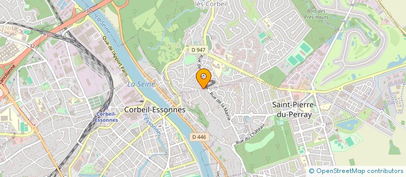 localisation de l'entreprise MONSIEUR KARIM BOUMAIZA  SAINT-GERMAIN-LES-CORBEIL