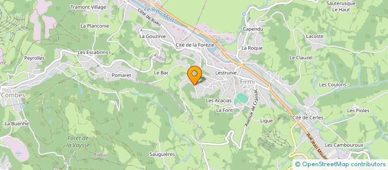 localisation de l'entreprise MONSIEUR KARIM BOUMARET  FIRMI