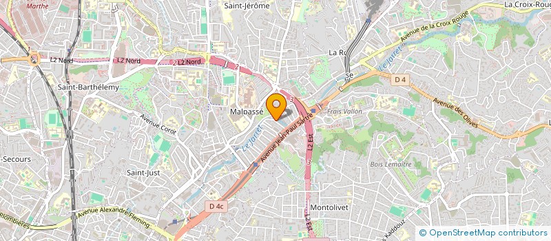localisation de l'entreprise MONSIEUR KARIM BOUNOUAR à MARSEILLE