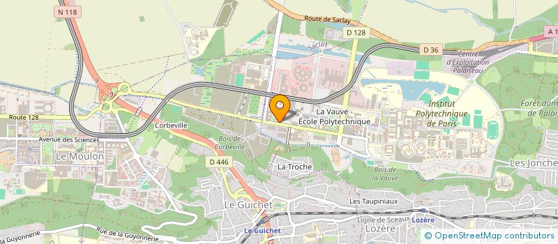 localisation de l'entreprise MONSIEUR KARIM BOURI à PALAISEAU