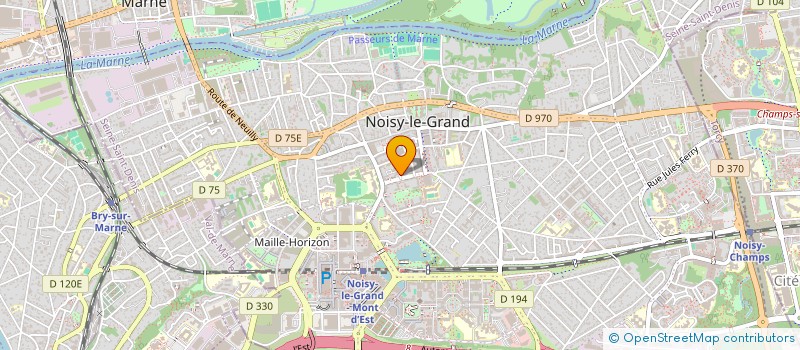 localisation de l'entreprise MONSIEUR KARIM BOUSSAD à NOISY-LE-GRAND