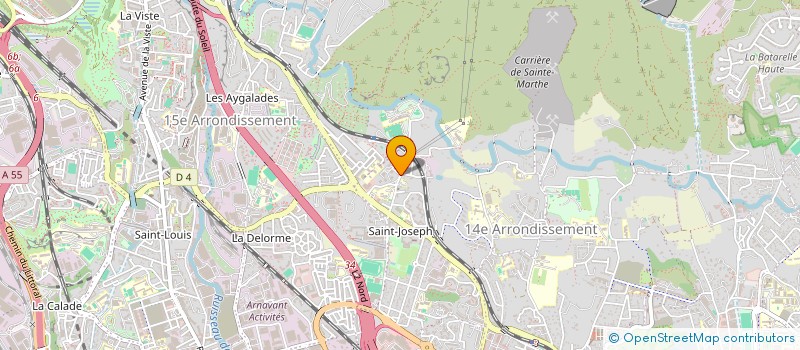 localisation de l'entreprise MONSIEUR KARIM BOUTAIBA  MARSEILLE