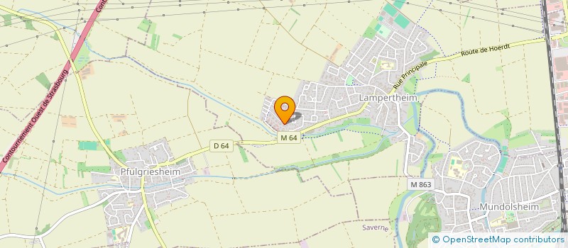 localisation de l'entreprise MONSIEUR KARIM BOUTALEB  LAMPERTHEIM