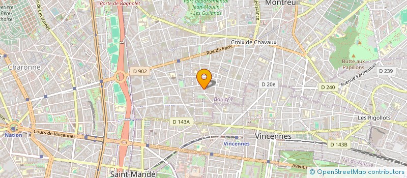 localisation de l'entreprise MONSIEUR KARIM BOUTAYEB à MONTREUIL