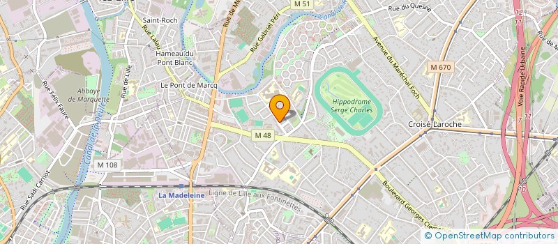 localisation de l'entreprise MONSIEUR KARIM BOUYAHIAOUI à MARCQ-EN-BARŒUL