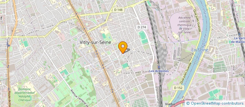 localisation de l'entreprise MONSIEUR KARIM BOUYAHYAOUI  VITRY-SUR-SEINE