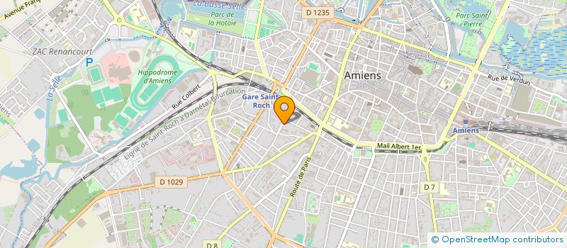 localisation de l'entreprise MONSIEUR KARIM BOUZAFFA  AMIENS