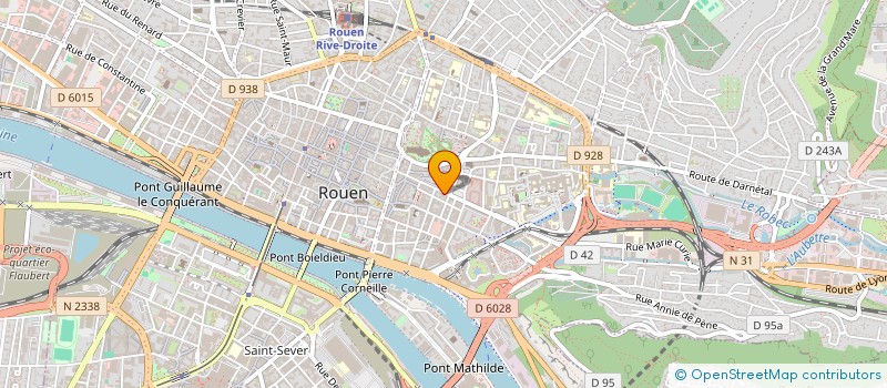 localisation de l'entreprise MONSIEUR KARIM BOUZAHAF à ROUEN