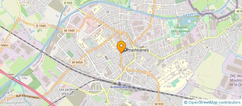 localisation de l'entreprise MONSIEUR KARIM BOUZANAACH à ARMENTIERES