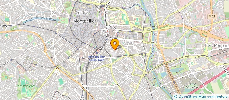 localisation de l'entreprise MONSIEUR KARIM BOUZELMAT  MONTPELLIER