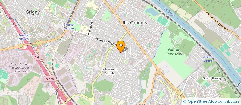 localisation de l'entreprise MONSIEUR KARIM BOUZEMAM à RIS-ORANGIS