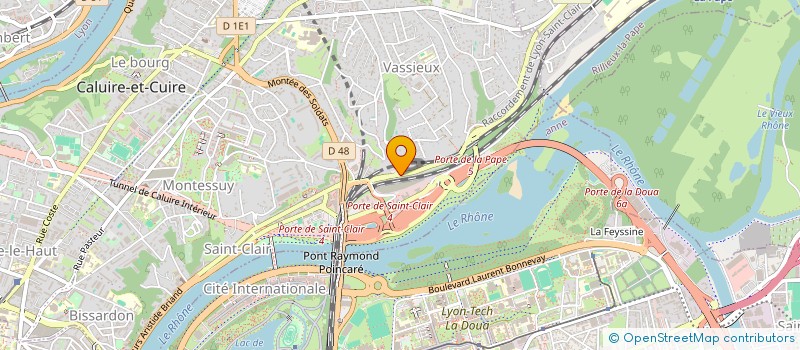 localisation de l'entreprise MONSIEUR KARIM BOUZOMMITA  CALUIRE-ET-CUIRE