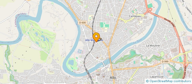 localisation de l'entreprise MONSIEUR KARIM BOUZOURENE  ALBI