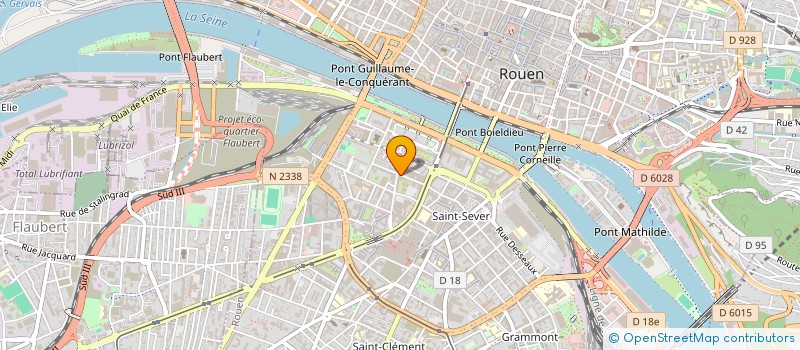 localisation de l'entreprise MONSIEUR KARIM CAMARA  ROUEN