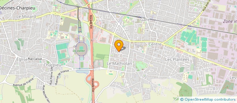 localisation de l'entreprise MONSIEUR KARIM CHAIBI  VILLEURBANNE