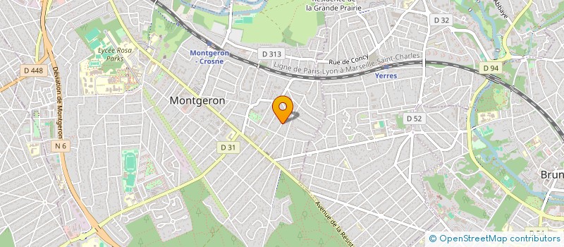 localisation de l'entreprise MONSIEUR KARIM CHALLAL à MONTGERON