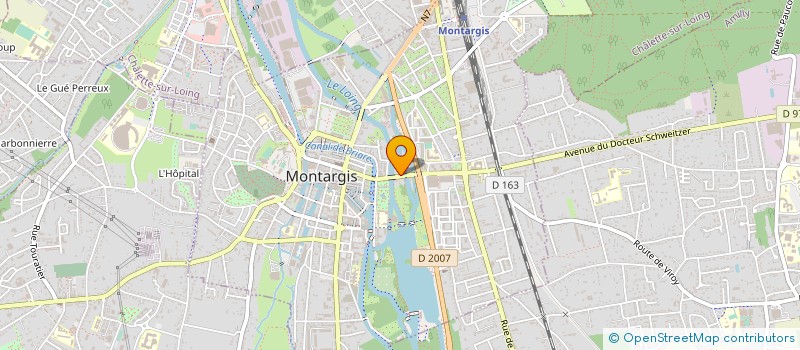 localisation de l'entreprise MONSIEUR KARIM CHANAFI à MONTARGIS