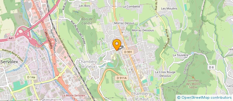 localisation de l'entreprise MONSIEUR KARIM CHEBIRA  CHAMBERY