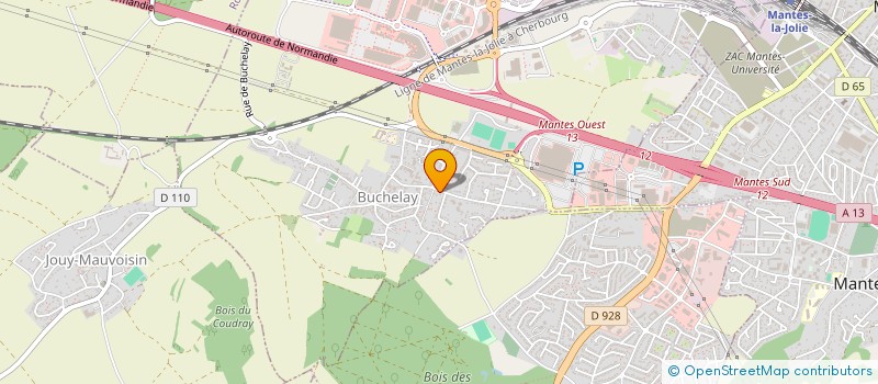 localisation de l'entreprise MONSIEUR KARIM CHEBLAL à BUCHELAY