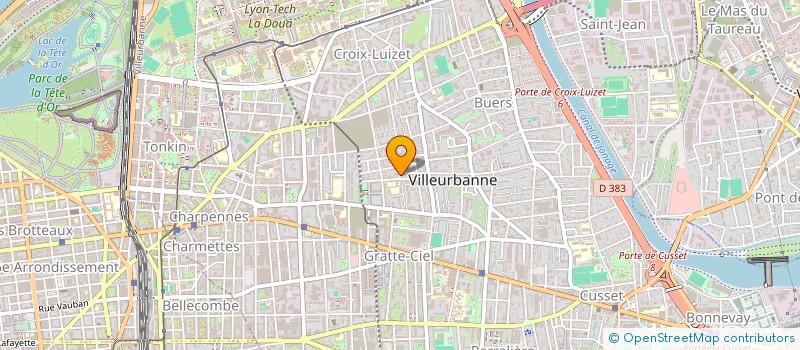 localisation de l'entreprise MONSIEUR KARIM CHEKARI  VILLEURBANNE