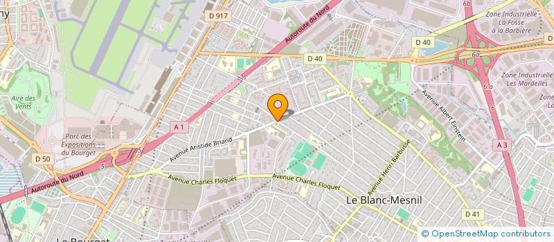 localisation de l'entreprise MONSIEUR KARIM CHENGAL à LE BLANC-MESNIL