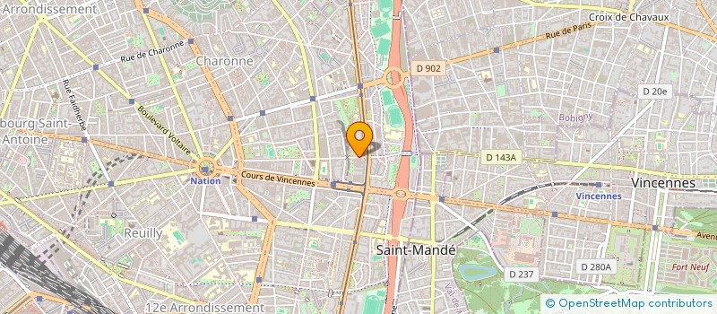 localisation de l'entreprise MONSIEUR KARIM CHERGUI  PARIS