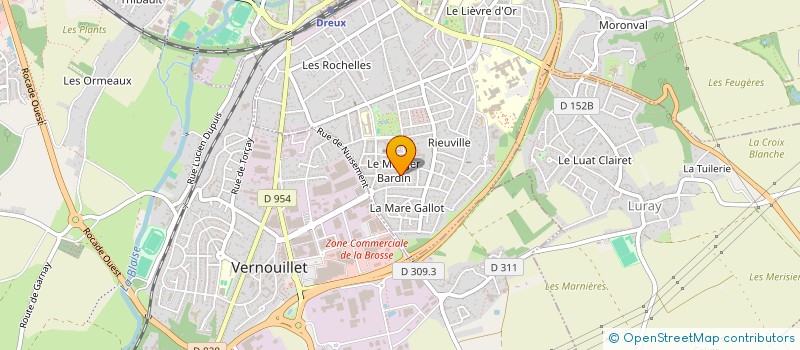localisation de l'entreprise MONSIEUR KARIM CHERIFI à DREUX