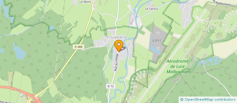 localisation de l'entreprise MONSIEUR KARIM CHOUARDI  FROIDETERRE