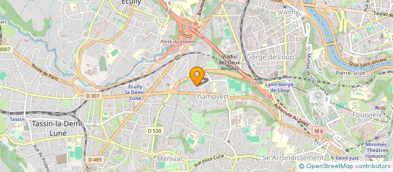 localisation de l'entreprise MONSIEUR KARIM CHOUJAA BOURHIM  LYON