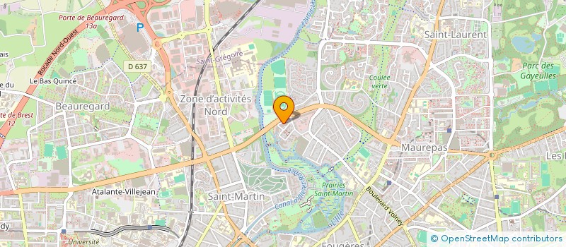 localisation de l'entreprise MONSIEUR KARIM COLOMBEL  PLEUGUENEUC