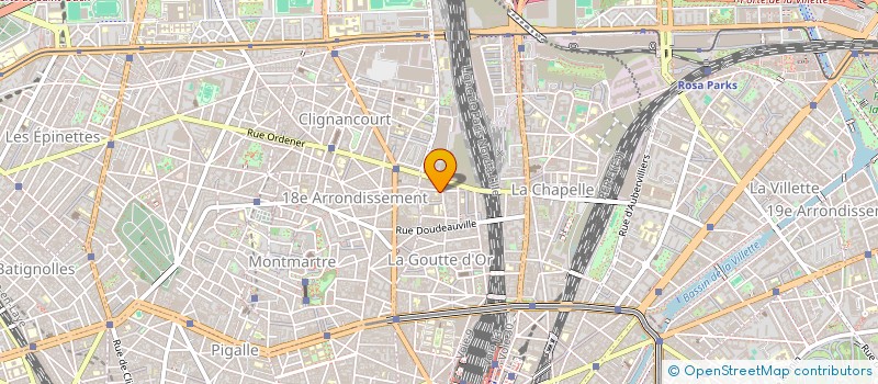 localisation de l'entreprise MONSIEUR KARIM CUVIER  PARIS