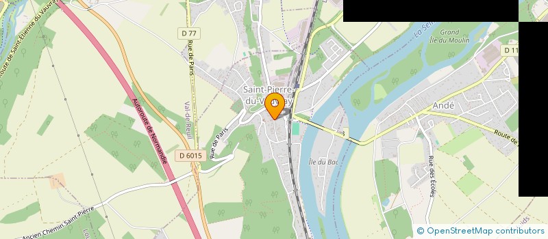 localisation de l'entreprise MONSIEUR KARIM DAAYF  SAINT-PIERRE-DU-VAUVRAY