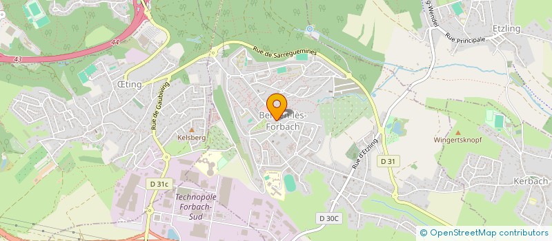 localisation de l'entreprise MONSIEUR KARIM DABA  BEHREN-LES-FORBACH