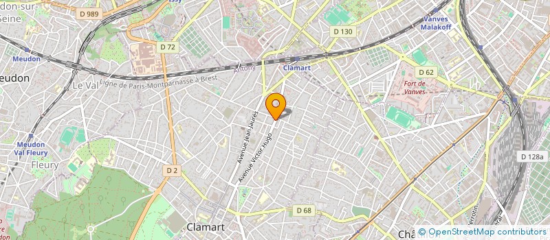 localisation de l'entreprise MONSIEUR KARIM DAOUDI à CLAMART