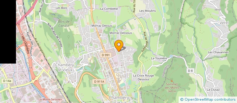 localisation de l'entreprise MONSIEUR KARIM DAQIQ  CHAMBERY