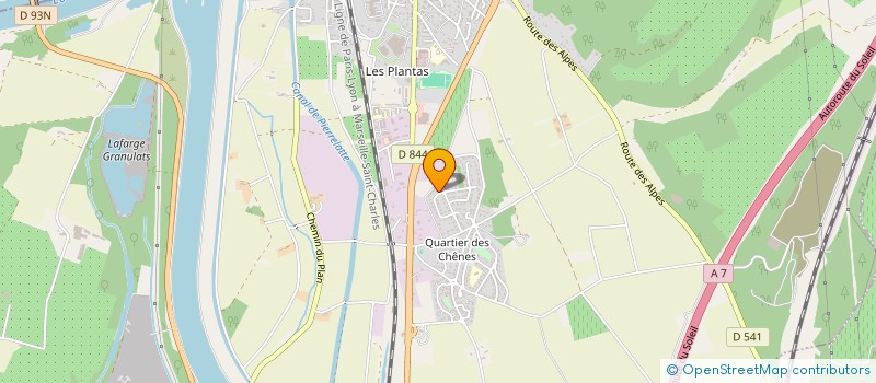 localisation de l'entreprise MONSIEUR KARIM DARKIK  DONZERE