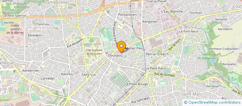 localisation de l'entreprise MONSIEUR KARIM DHAFIA  BREST